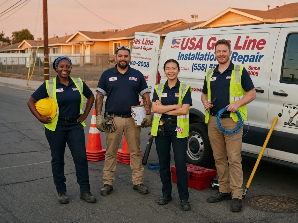 Gas Line Installation company in Chilcoot, CA